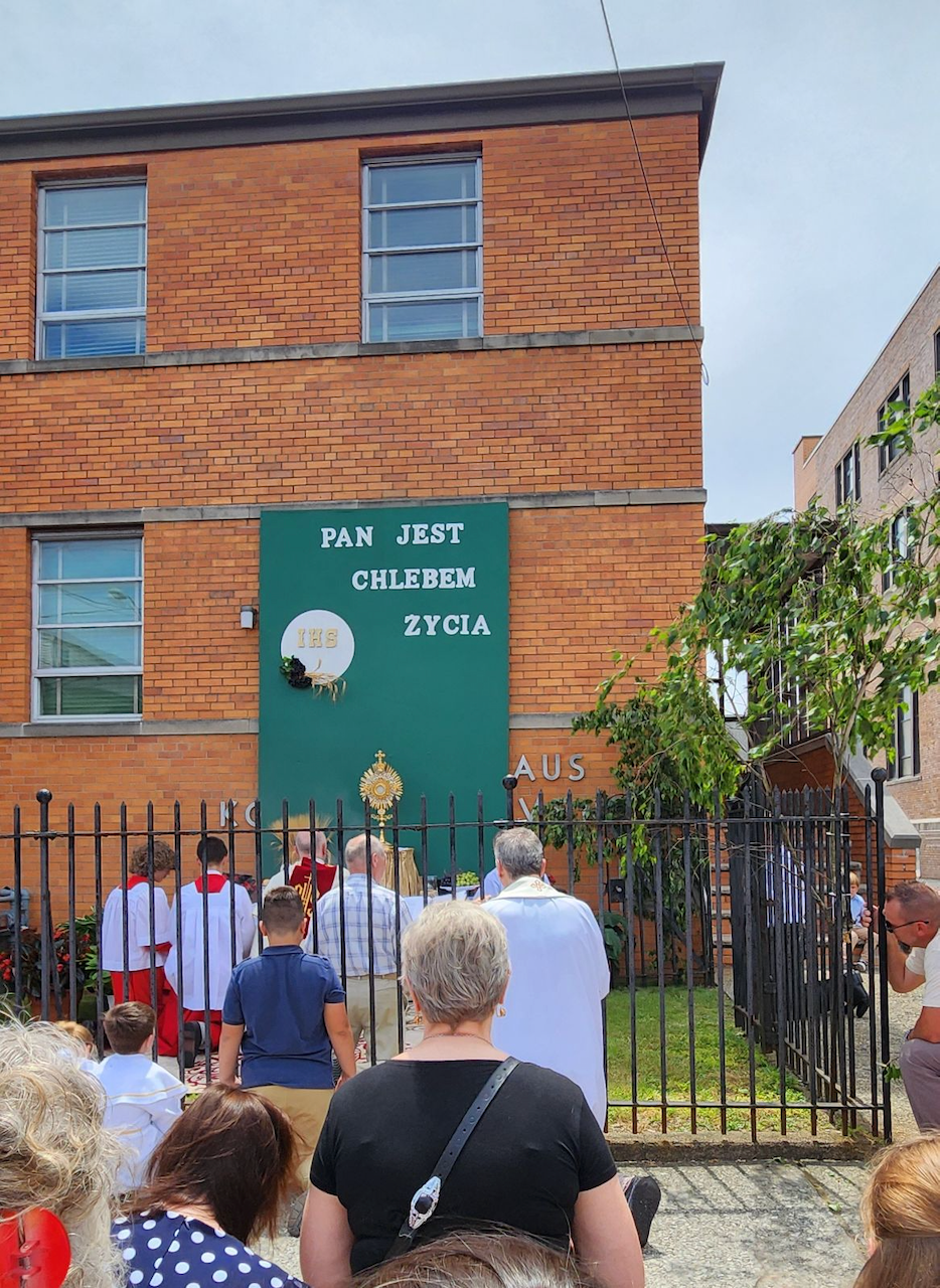 Corpus Christi/Boże Ciało Saint Stanislaus Kosta R. C. Church In Garfield